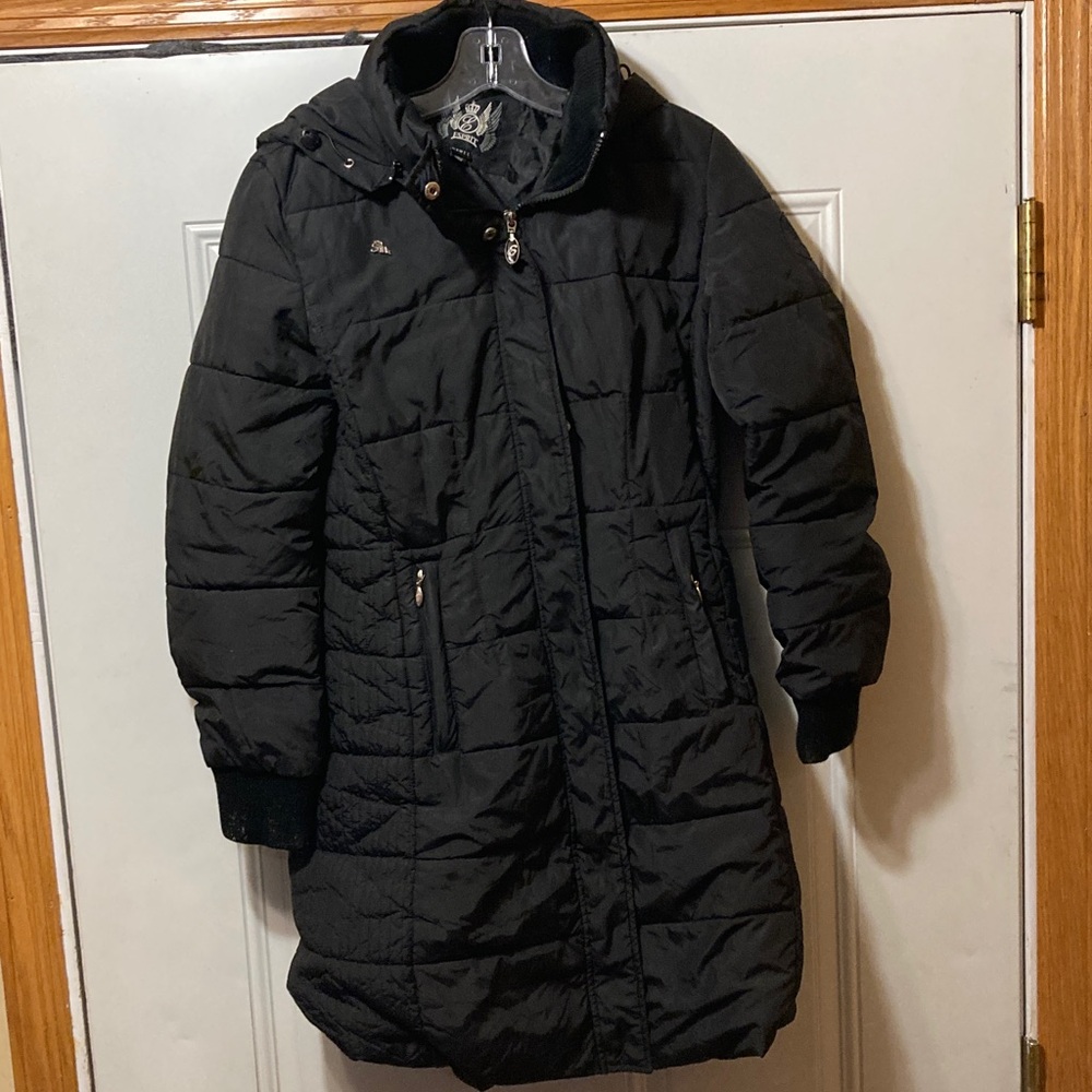 Espirit Black Puffer Coat M